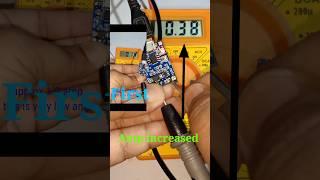 Modify a TP4056 Final part. #module #trending #science #device #diy