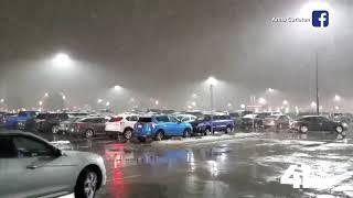 Winter Wonderland? Not quite, but snow arrives in KC