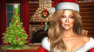 Mariah Carey As Santa Claus