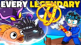 Can I Catch EVERY LEGENDARY with MAX LEVEL Seraphic Rod in Just 2 Hours? | Fisch