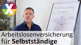 Arbeitslosenversicherung für Selbstständige