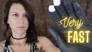 Fast ASMR, The Fastest Makeup Application Ever! No Talking, Latex Gloves