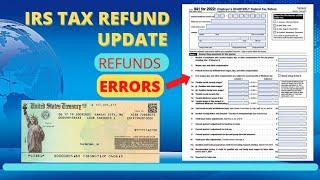 2022 IRS TAX REFUND UPDATE - Tax Return Backlog, Amended Returns, Tax Topic Codes 152, IRS Funding