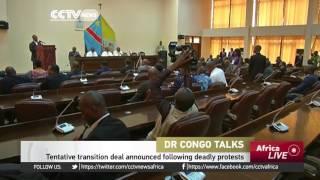 Tentative transition deal announced following deadly protests in the DR Congo