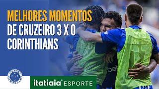 MELHORES MOMENTOS DE CRUZEIRO 3 X 0 CORINTHIANS