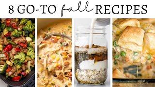 8 of my FAVORITE Fall Recipes | Healthy Fall Meals | Macro Friendly Ideas