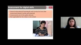 ASER 2023 Digital findings presented by Disha Trivedi (Senior Research Associate, ASER Centre)