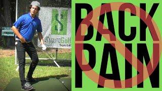 SAY GOODBYE To Your Golf Swing Back Pain When You Do This Easy Tip