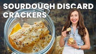 Easy Sourdough Discard Crackers: 3 Ingredients, Amazing Flavor!