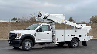 2021 Ford F600 4x4 Altec AT41M Articulating Bucket Truck For Sale