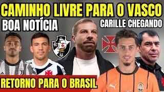 AGORA! CAMINHO LIVRE PARA ZAGUEIRO NO VASCO! BOA NOTÍCIA! DUPLA RECUPERADA! DANILO LIBERADO! E+