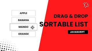 Creating a Drag and Drop Sortable List in JavaScript - No Library Needed!