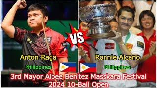 Anton Raga VS Ronnie Alcano | 3rd Mayor Albee Benitez Masskara Festival 2024 10-Ball Open