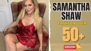 Samantha Shaw Over 50 Beauty Unveiled: Fashionista Secrets and Fabulousness!