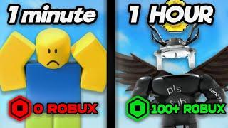 How to Earn 100+ Robux Per HOUR in PLS DONATE (Roblox)