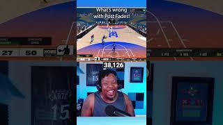 Are Post Fades This Hard #nba2k25 #nba2k #fyp #viral
