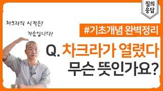 지영스님의 차크라 기초 강의 | 1차크라부터 7차크라까지 완벽정리