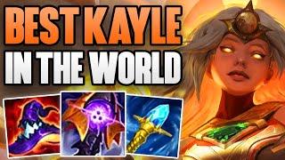 RANK 1 KAYLE IN THE WORLD CARRIES IN CHALLENGER! | CHALLENGER KAYLE MID GAMEPLAY | Patch 13.8 S13
