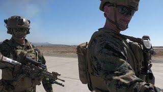 MAGTF USMC Marines. Miramar 2024 Saturday Air Show. 4k 60fps.