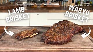 Lamb Brisket vs. Wagyu Brisket @GugaFoods