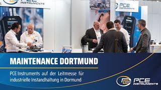 PCE Instruments auf der Leitmesse Maintenance in Dortmund