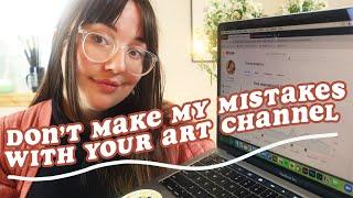  What I've Learned In My First YEAR Growing My Art Channel On Youtube