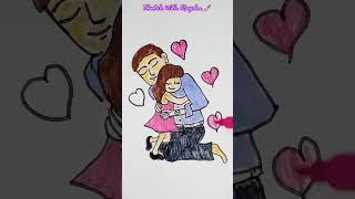 Father's Day Drawing / How To Draw Father's Day Drawing Step By Step / Easy Drawing / Pencil Sketch