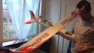 RC FPV Raptor Wingsp.160cm-Aufbau by hebu-shop.ch and Flyfreak