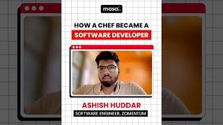 How a Chef became a Software Developer #Masai #Shorts