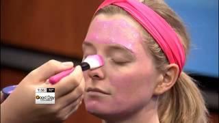 TUESDAY: Pepto-Bismol Face Masks Has Katie Tic