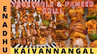 Paneer Tikka | Paneer grill | Tandoori Vegetables | Vegetables Grill | Tandoori Paneer | Quick Snack