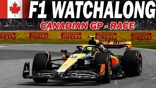 F1 Watchalong - CANADIAN GP - RACE - with Commentary & Timings