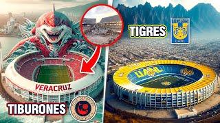 ¡ASÍ SERÍAN los 6 NUEVOS ESTADIOS QUE LLEGARÍAN A LA LIGA MX! ¡El #2 SERÁ EL MEJOR del CONTINENTE!️