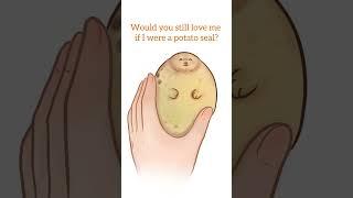 #kawaii #love #cute #seal #animation #shorts #cartoon