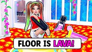 THE FLOOR IS LAVA in Dress To Impress!