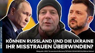 PUTINS KRIEG: Gegenseitiges Misstrauen ist "das größte Handicap auf dem Weg zum Frieden"