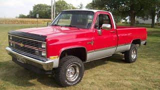 1984 Chevy Square body 4x4 restoration Scottsdale K10