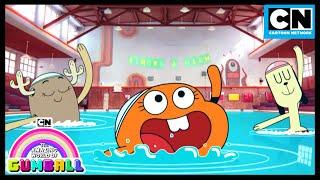 Fins Up! It's Darwin's Pool Party! | Gumball | Cartoon Network