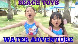 TOY OPENING AT THE BEACH