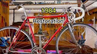 Bike restoration - 1984 Italy Classic Steel Bicycle Pinarello