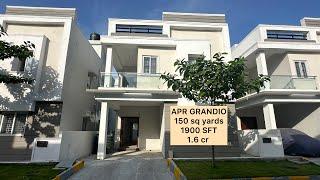 3BHK VILLA FOR SALE AT APR PRAVEENS GRANDIO II DIRECT OWNER II 1.6 CR II 15 MINS TO GACHIBOWLI