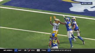 Jordan Love's 53-yard launch dots Reed amid three Rams DBs