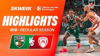 CAN FRANCISCO TAKE DOWN OLY ? - Zalgiris Kaunas vs Olympiacos - EuroLeague Highlights R19