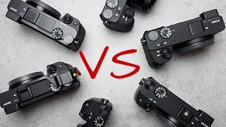Sony A6000 vs A6100 vs A6300 vs A6400 vs A6500 vs A6600