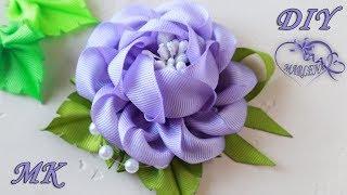  Rose of ribbons. DIY Ribbon Rose Flowers