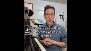 Tenor Baritone Exercise to Mix through your First Passage!