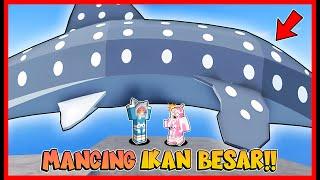 ATUN & MOMON BERTUALANGAN MANCING MENCARI IKAN TERBESAR !! Feat @sapipurba Roblox