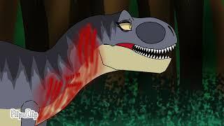 Bull T Rex X Big Eatie ( Love Story And Animation Dinosaur )
