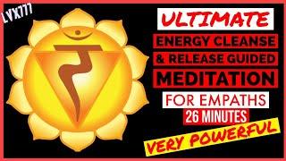 Ultimate energy cleanse! Guided meditation for empaths, healers, psychics | Travis Magus | LVX777