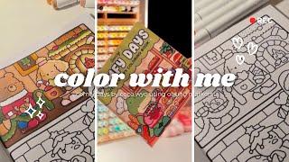 Color with Me | Comfy Days by Coco Wyo | Ohuhu Markers | ASMR